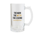 Splosh The Man  Beer Glass