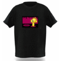 EL Panel Tshirts: Sound activated LED Light up Tshirt | Android Music Bot