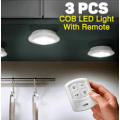 LED / COB Light 3 piece set with Remote Control ( wireless and bright )