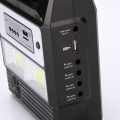 Solar Lighting System with built-in Speaker and FM radio and USB host and TF card slot