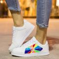 LED light-up Rainbow sneakers - Kids sizes SA 7 - 2 / White