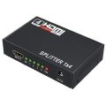 HDMI Splitter 1 to 4  Adapter Converter for HDTV  3D  TV