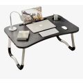 Foldable Laptop Snack Table - Dark Brown