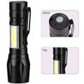 Mini Rechargeable Flashlight Torch Build-in Battery