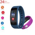 Qs80 Smart Watch Heart Rate Monitor Tracker Fitness Sports Watch - Blue | BONUS FITNESS TRACKER INCL