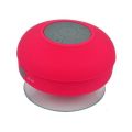 Waterproof Wireless Bluetooth Speaker with Microphone - Red
