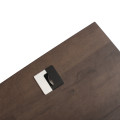 GOF Furniture-Galo Office Desk - Dark Brown