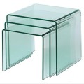 GOF Furniture - Shellmond Accent Tables - Clear