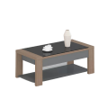 GOF Furniture-Clifton Coffee Table - Walnut