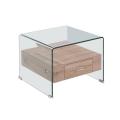 GOF Furniture-Vidal Side Table - Oak