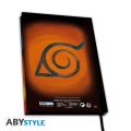 A5 Notebook Hard Cover - Naruto Shippuden - Konoha Group - ABYstyle