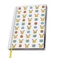 Pokemon - A5 Hard Cover Notebook Starters - ABYstyle