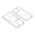 Apple iPhone 15 Pro Clear Body Glove Ghost Magnetic Cell Phone Cover