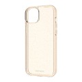 Apple iPhone 15 Plus Clear Rose Gold Body Glove Glitter2 Phone Cover