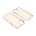 Apple iPhone 15 Plus Clear Rose Gold Body Glove Glitter2 Phone Cover