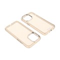 Apple iPhone 15 Pro Max Clear Rose Gold Body Glove Glitter2 Cover