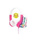 Kids BuddyPhones Headphones Wired Aux Connection Pink - No Buddy Jack