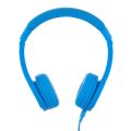 Kids BuddyPhones Headphones Explore+ Wired Aux Blue - With Mic