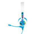 Kids BuddyPhones Headphones StudyBuddy Wired Aux Blue - With Mic
