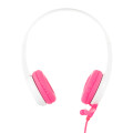 Kids BuddyPhones Headphones StudyBuddy Wired Aux Pink - With Mic