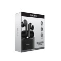 Burtone Metal Series Black Wireless Bluetooth Earbuds