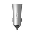 LOOPD Lite 20W Dual Port Silver PD Fast Charge Car Charger