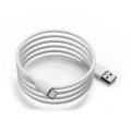 LOOPD LITE USB A To USB Type-C 1 Meter Charging Cable White