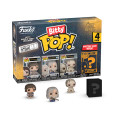 Lord Of The Rings Funko Bitty Pop Series 1 4 Pack Frodo Baggins Gandalf Gollum