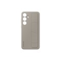 Original Samsung Galaxy S24 Plus Taupe Standing Grip Cell Phone Cover