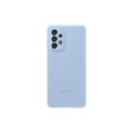 Original Samsung Galaxy A73 5G Silicone Cell Phone Cover Blue
