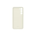 Original Samsung Galaxy S23 Plus Cream Silicone Cell Phone Cover