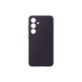 Original Samsung Galaxy S24 Dark Violet Silicone Cell Phone Cover