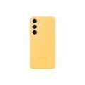 Original Samsung Galaxy S24 Yellow Silicone Cell Phone Cover