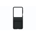 Original Samsung Galaxy Z Flip5 Black Flap Eco-Leather Phone Cover