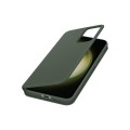 Original Samsung Galaxy S23 Plus Green Smart View Flip Phone Cover