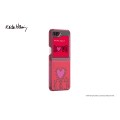Samsung Galaxy Z Flip5 SMAPP Keith Haring Love Eco-Friends Phone Cover