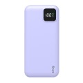 20W Snug 20000mAh Square Digital PD Fast Charge Power Bank Lavender