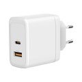 Snug 65W 2 Port White PD Fast Charge GaN Wall Charger