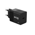 Snug 45W Black 1 Port PD Fast Charge Home Charger Adapter