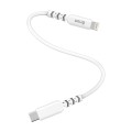Snug 30W Type-C To MFI Lightning 25Cm White Charge & Sync Cable