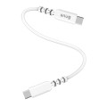 Snug 60W Type-C To Type-C 25Cm White Charge & Sync Cable