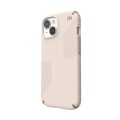 Apple iPhone 15 Bone & Gold Speck Presidio2 Grip Cell Phone Cover