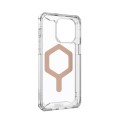 Apple iPhone 15 Pro Max Ice & Rose Gold UAG Plyo MagSafe Phone Cover
