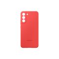 Original Samsung Galaxy S22+ 5G Silicone Cell Phone Cover Red