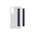 Original Samsung Galaxy S21 FE Phone Cover With Strap Tinted Clear
