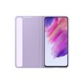 Original Samsung Galaxy S21 FE Smart Clear View Phone Cover Lavender