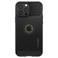 Apple iPhone 13 Pro Spigen Rugged Armor Cell Phone Cover Black