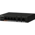 Dahua 6-Port  Unmanaged Desktop Switch with 4 PoE Ports 10/100Mbps