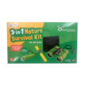 Greenbean Science - Nature Survival Kit - Binocular with Lanyard & Compass