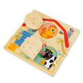 TookyToy - Wooden Latches Activity Board